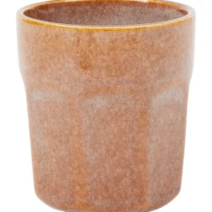 Merk Aardewerk Koffiebeker Beige,Blauw,Bruin,Groen,Roze,Paars Outlet