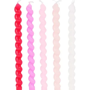 Merk Avec Swirl Taartkaarsjes Meerkleurig Flash Sale