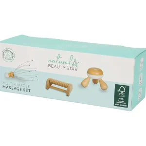 Palmolive Beauty Star Houten Massageset Bruin Cheap