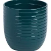 Merk Bloempot Blauw Outlet