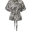 SuperTrash Blouse Met Overslag Print Hot