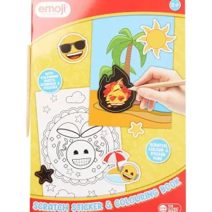 Paw Patrol Emoji Krassticker- En Kleurboek Print,Meerkleurig Sale