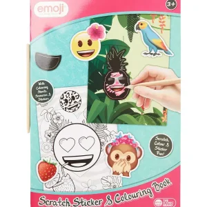 Paw Patrol Emoji Krassticker- En Kleurboek Print,Meerkleurig Sale