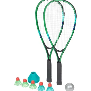 Mini Matters Fast Badmintonset Blauw,Groen Best Sale