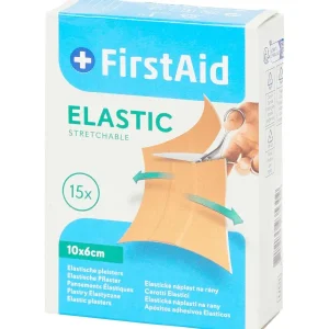 Kinzo First Aid Pleisters Elastic Bruin Hot