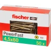 Fischer Spaanplaatschroeven Brons Clearance