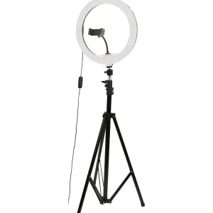 Grundig Xxl Selfie Ringlamp Zwart,Wit Flash Sale