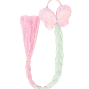 Schrunchmiez Haarclip Of -Elastiek Met Vlecht Blauw,Groen,Meerkleurig,Paars,Roze Shop