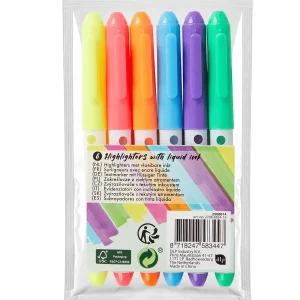 Pukka Highlighters Met Vloeibare Inkt Meerkleurig Hot