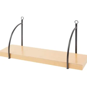 Merk Home Accents Bamboe Wandplank Zwart,Bruin Online