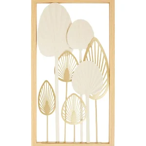 Merk Home Accents Houten Muurdecoratie Beige Cheap