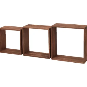 Merk Home Accents Houten Wandboxen Beige,Bruin Store