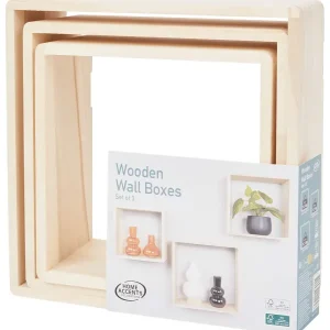 Merk Home Accents Houten Wandboxen Beige,Bruin Store