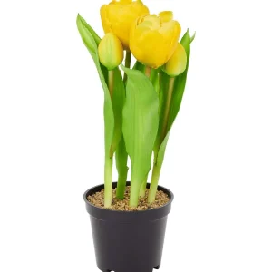 Merk Home Accents Kunsttulpen In Pot Geel,Meerkleurig,Rood,Roze,Wit Discount