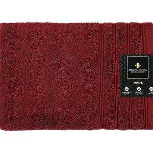 Hotel Royal Badlaken Burgundy Rood Flash Sale