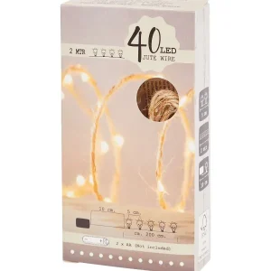 Merk Jute Touw Met Ledverlichting Beige Outlet