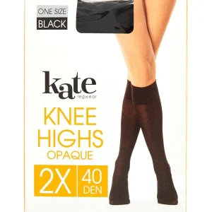 Kate Legwear Kniekousen 40 Denier Zwart Discount