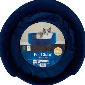 Merk Kattenpoef Op Pootjes Blauw,Zwart Discount