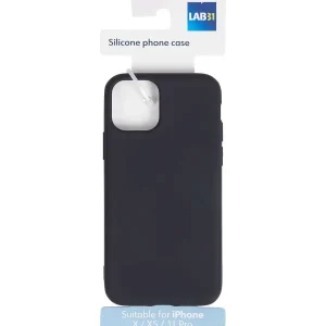 Lab31 Telefoonhoesje Transparant,Zwart Outlet