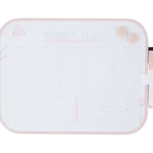 Merk Magnetisch Weekplanner-Whiteboard Blauw,Roze,Wit,Zwart Hot