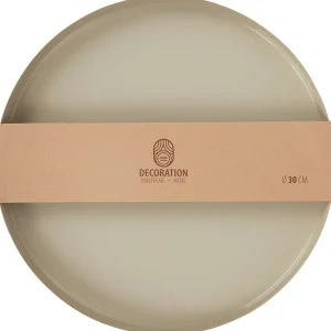 Merk Metalen Onderbord Beige,Goud,Groen Discount