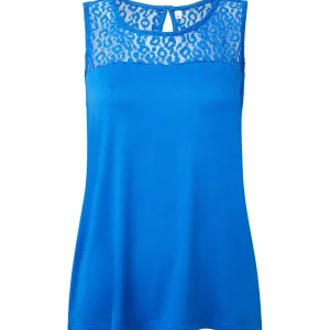 SuperTrash Mouwloze Top Blauw,Groen,Roze,Wit,Zwart Cheap