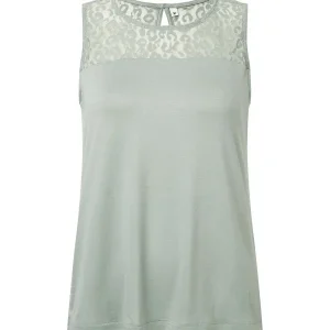 SuperTrash Mouwloze Top Blauw,Groen,Roze,Wit,Zwart Cheap