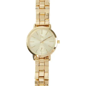 Merk My Time Horloge Goud,Zilver Discount