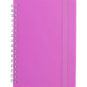 Kids Creative Notitieboek A6 Blauw,Groen,Paars,Rood,Roze,Wit Hot