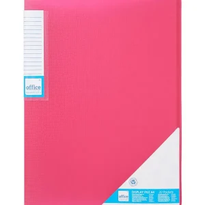 Office Essentials Displayboek A4 Blauw,Groen,Roze,Zwart Flash Sale