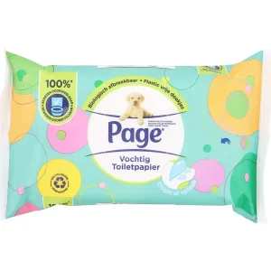 Page Vochtig Toiletpapier Tropical Splash Cheap