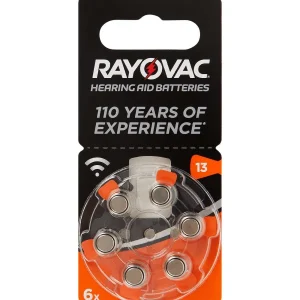 Rayovac Hoortoestelbatterijen A13 Zilver Outlet