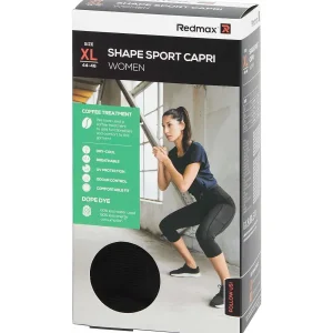 Boa Redmax Shaping Capri Sportlegging Zwart Hot