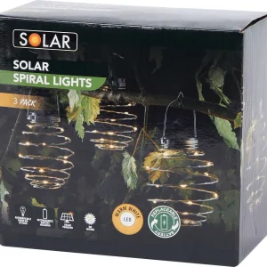 Merk Solar Spiraalverlichting Op Zonne-Energie Meerkleurig,Wit New