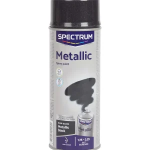 Spectrum Metallic Spuitverf Zwart Cheap