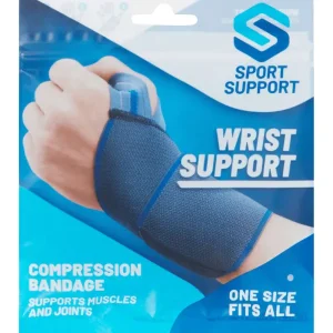 Dunlop Sport Support Polsbandage Grijs Clearance