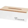 Merk Tissuebox Bruin,Wit,Zwart Store