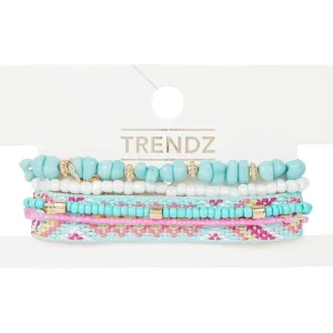 Merk Trendz Armbandenset Meerkleurig Clearance