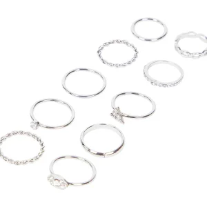 Merk Trendz Ringenset Goud,Zilver Fashion