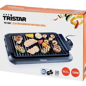 Tristar Elektrische Barbecue En Tafelgrill Zwart Hot