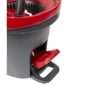 Vileda Spinmop Easy Wring & Clean Zwart,Rood Cheap