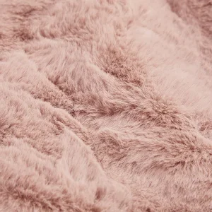 Merk Vloerkleedje Van Imitatiebont Grijs,Roze New