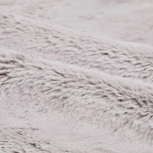 Merk Vloerkleedje Van Imitatiebont Grijs,Roze New