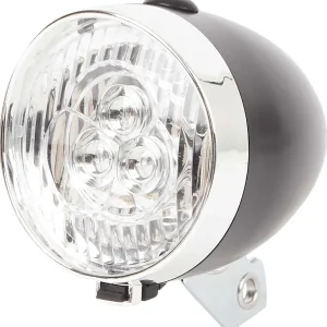 Walfort Retro Led-Fietskoplamp Zwart,Zilver Best Sale