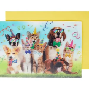 Office Essentials Wenskaart Lenticulair Met Dieren Print Best