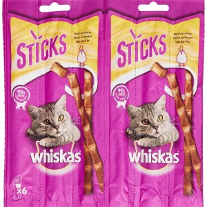 Whiskas Kattensticks Kip Discount