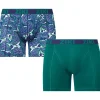 Ziki Boxershorts Blauw,Groen,Oranje,Print Hot